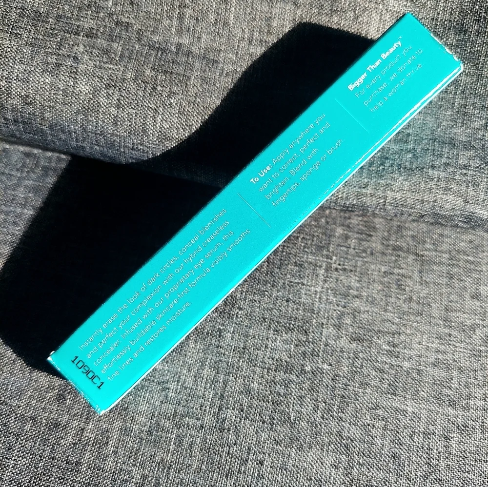 NIB Thrive Cosmetics Buildable Blur HD Creaseless Concealer